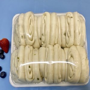 手工葱油大花卷 Green Onion Rolls 4pcs