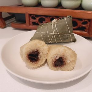 豆沙粽 Red Bean Sweet Rice Wraps 4pcs